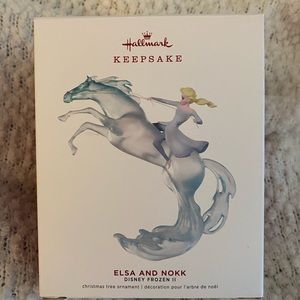 ❄️❄️ Hallmark Keepsake Frozen 2 Elsa and Nokk ❄️❄️